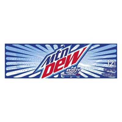 Mtn Dew Soda White Out - 12-12 Fl. Oz.