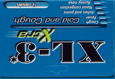 Xl-3 Cold Medicine Extra - 12 Count - Image 3