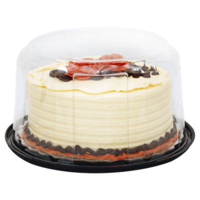 Bakery Cake Red Velvet 8 Inch2 Layer - Each