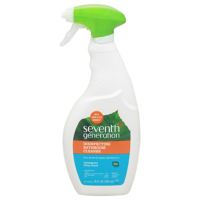 Seventh Generation Disinfecting Bathroom Cleaner Lemongrass Citrus - 26 Fl. Oz. - Image 3