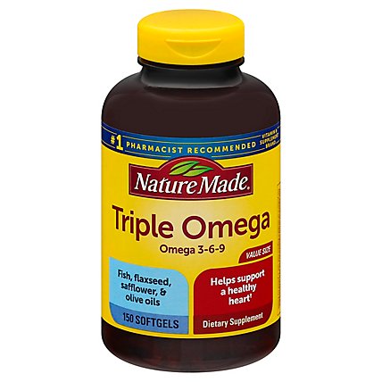 Nature Made Triple Omega - 150 Count - Image 3