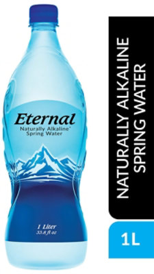 Eternal Spring Water Naturally Alkaline - 1 Liter - vons
