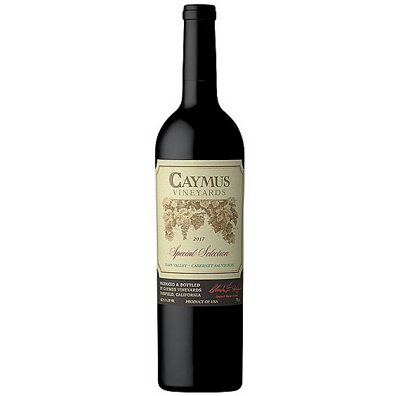 Caymus Vineyards Special Selection Napa Valley Cabernet Sauvignon Wine - 750 Ml