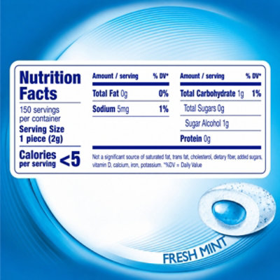Mentos Pure Fresh Gum Sugarfree Fresh Mint - 15 Count - Image 3