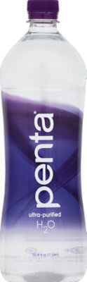 penta H20 Water ultra-purified - 33.8 Fl. Oz. - Image 2