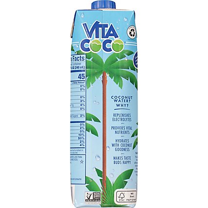 Vita Coco Coconut Water Pure - 33.8 Fl. Oz. - Image 6
