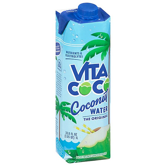 Vita Coco Coconut Water Pure - 33.8 Fl. Oz.