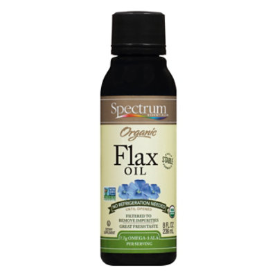 Spectrum Flax Oil - 8 Fl. Oz. - Image 1