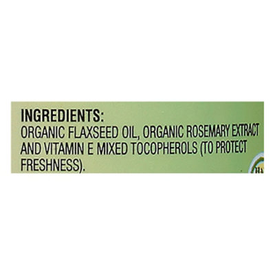 Spectrum Flax Oil - 8 Fl. Oz. - Image 3