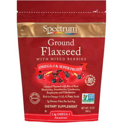 Spectrum Flax Ground With Berries - 12 Oz - Image 2