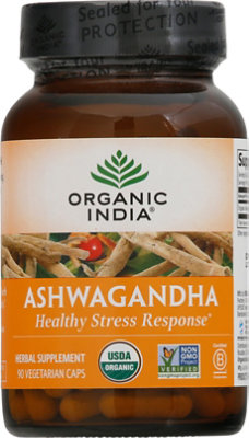 Organic India Ashwagandha - 90 Count - Image 2