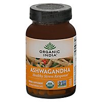 Organic India Ashwagandha - 90 Count - Image 1