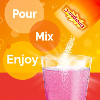 Emergen-C 1000 mg Vitamin C Pink Lemonade Drink Mix - 30-0.33 Oz. - Image 5