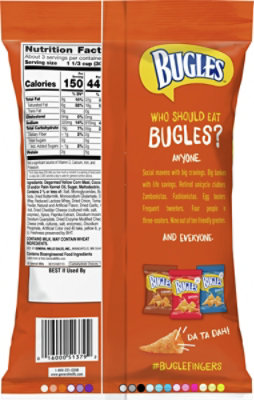 Bugles Snacks Corn Crispy Nacho Cheese - 3 Oz - Image 5