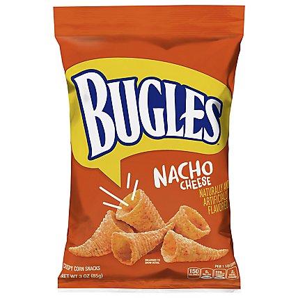 Bugles Snacks Corn Crispy Nacho Cheese - 3 Oz - Image 2