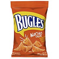 Bugles Snacks Corn Crispy Nacho Cheese - 3 Oz - Image 2