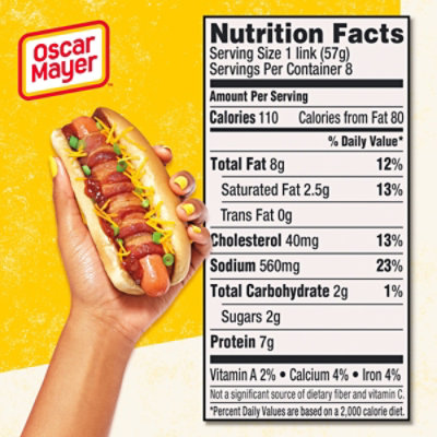 Oscar Mayer Natural Uncured Turkey Franks Hot Dogs - 8 ct - Image 4