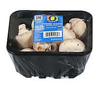 O Organics Organic Mushrooms Whole White Prepacked - 8 Oz