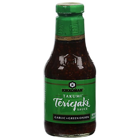 Kikkoman Takumi Collection Sauce Teriyaki Garlic & Green Onion - 20.5 Oz