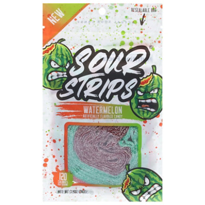 Sour Strips Watermelon - 3.7 Oz - Image 3