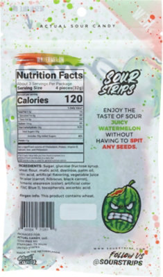 Sour Strips Watermelon - 3.7 Oz - Image 6