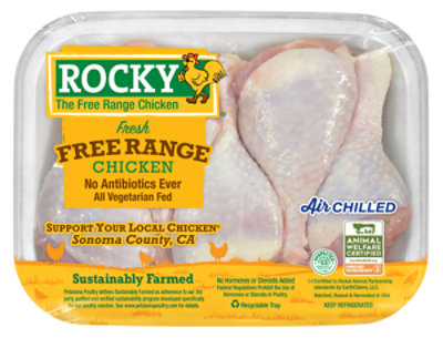 ROCKY Chicken Whole Chicken Fresh - 4.50 LB - Vons