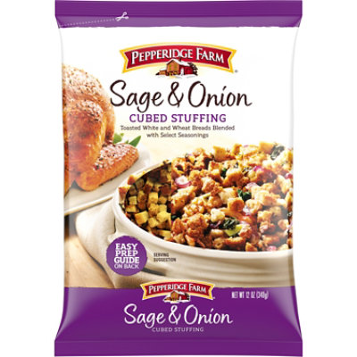 Pepperidge Farm Bakery Classics Sage & Onion Cubed Stuffing - 12 Oz - Image 1