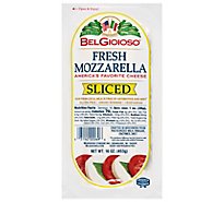 BelGioioso Fresh Mozzarella Log Pre-Sliced Specialty Cheese - 16 Oz
