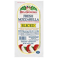 BelGioioso Fresh Mozzarella Log Pre-Sliced Specialty Cheese - 16 Oz - Image 1