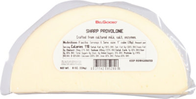 BelGioioso Sharp Provolone Cheese Wedge Aged over 7 months - 8 Oz - Image 6