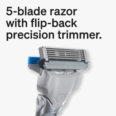 Schick Hydro Dry Skin Mens 5 Blade Razor Refills - 4 Count - Image 5