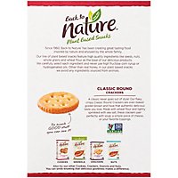back to NATURE Crackers Classic Round 100% Natural - 8.5 Oz - Image 6
