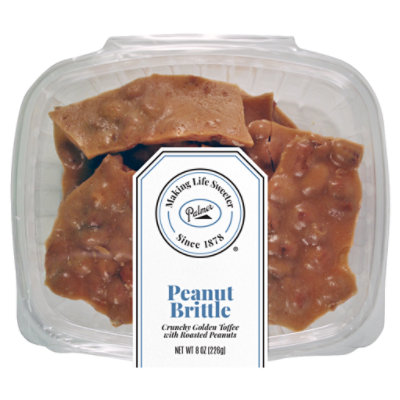 Peanut Brittle - 8 Oz - Image 1