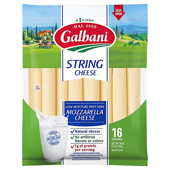 Galbani Stringsters Riddles String Cheese - 16 Oz
