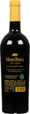 Moss Roxx Ancient Vine Zinfandel Wine - 750 Ml - Image 5