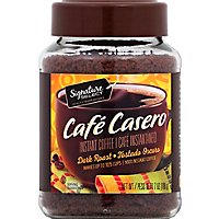 Signature SELECT Cafe Casero Coffee Instant Dark Roast - 7 Oz - Image 2