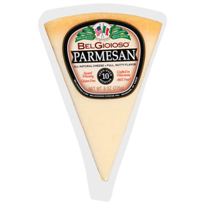 BelGioioso Parmesan Cheese Wedge Specialty Hard Cheese  - 8 Oz - Image 1