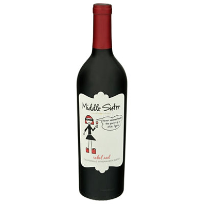 Middle Sister Rebel Red Wine - 750 Ml