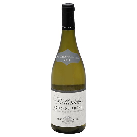 M Chapoutier Cote Du Rhone Belleruche Blanc Wine - 750 Ml