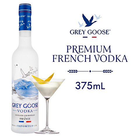 GREY GOOSE Vodka Bottle - 375 Ml