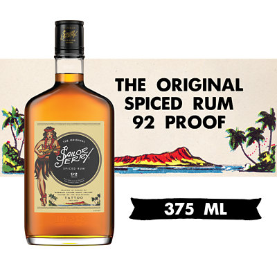 Sailor Jerry Rum Spiced 92 Proof - 375 Ml - Image 2