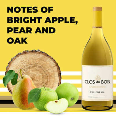 Clos Du Bois Chardonnay White Wine - 1.5 Liter - Image 3