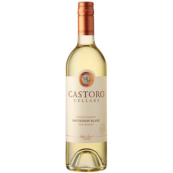 Castoro Cellars Sauvignon Blanc California White Wine - 750 Ml