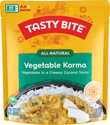 Tasty Bite Vegetable Korma Creamy Vegetable Korma - 10 Oz - Image 1