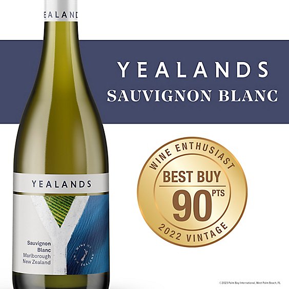 Yealands Sauvignon Blanc Wine - 750 Ml
