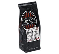 Tullys Coffee Coffee Ground Medium Roast Balanced House Blend - 12 Oz