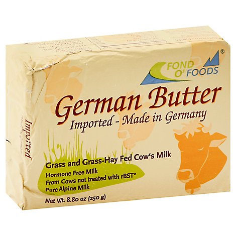 Fond O Foods German Butter - 8.7 Oz