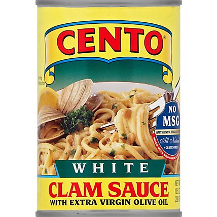 CENTO Clam Sauce White Can - 10.5 Oz - Image 2