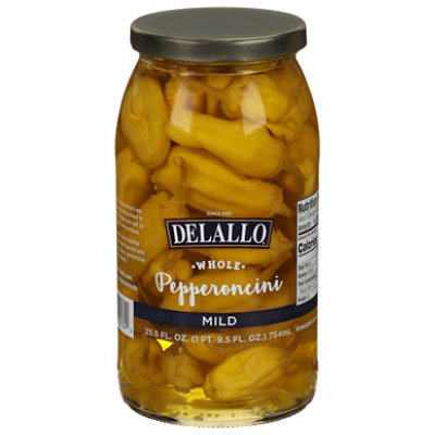 DeLallo Pepperoncini Mild - 25.5 Oz