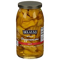 DeLallo Pepperoncini Hot - 25.5 Oz - Image 2